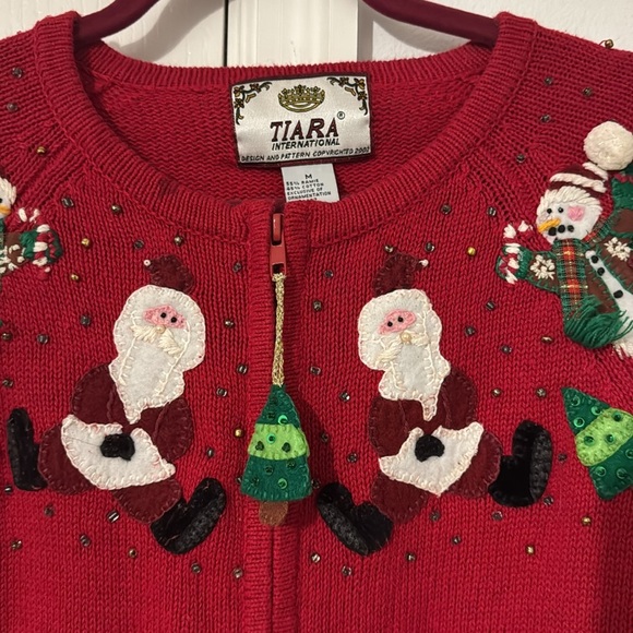 VINTAGE Christmas cardigan - Picture 4 of 7